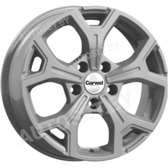 CARWEL Енисей SB 6,5x16 5/114,3 ET46 D67,1 Серебристый