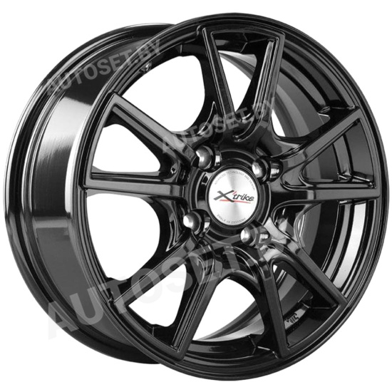 X'TRIKE x-104 BK 6,0x14 4/100,0 ET38 D67,1 Черный
