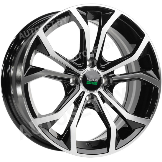 MEGAMI MGM-33 BKF 6,5x15 4/100,0 ET40 D60.10 Черный
