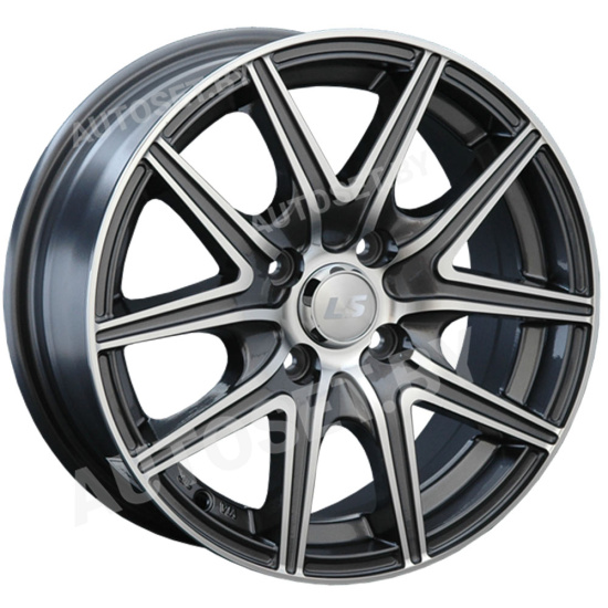 LS LS188 GMF 6,5x15 4/108,0 ET27 D65,1 Графитовый