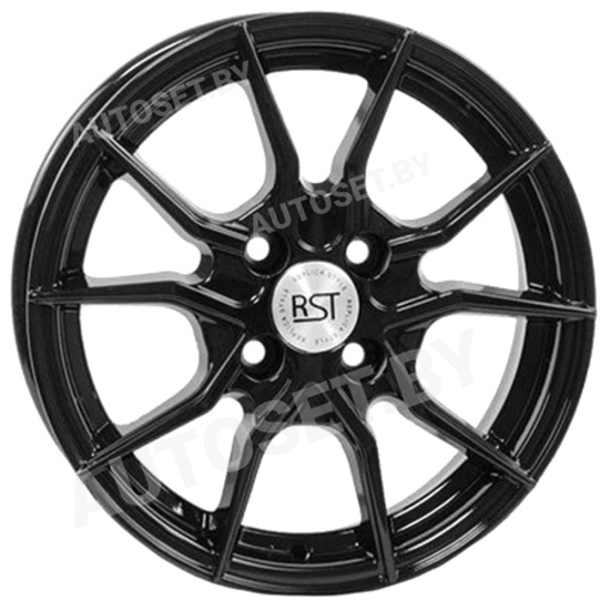 RST R014 BL 5,5x14 4/98,0 ET33 D58,6 Черный