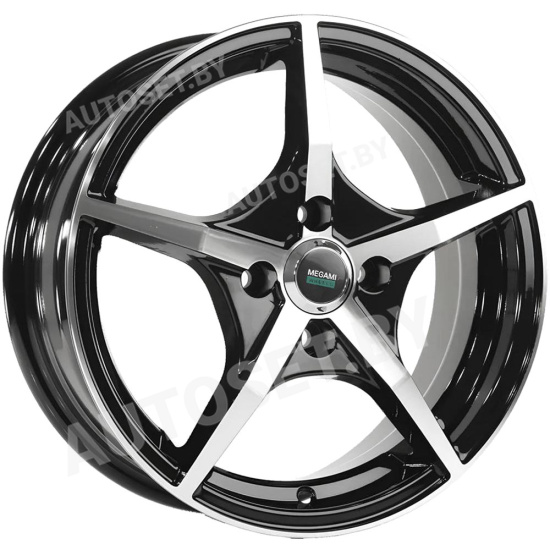 MEGAMI MGM-19 GMF 6,0x15 4/100,0 ET50 D60,1 Графитовый