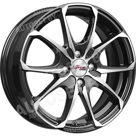 iFree Такеши Блэк Джек 6,0x16 5/100,0 ET35 D67,1 Черный