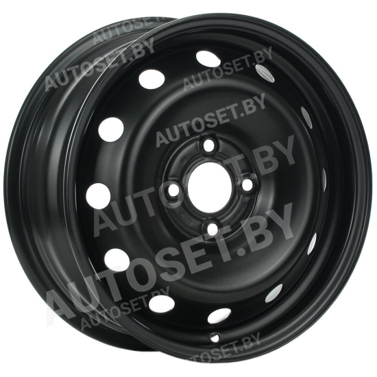 Kronprinz RZA30452AV Black 6,0x15 4/100,0 ET50 D60,0 Черный