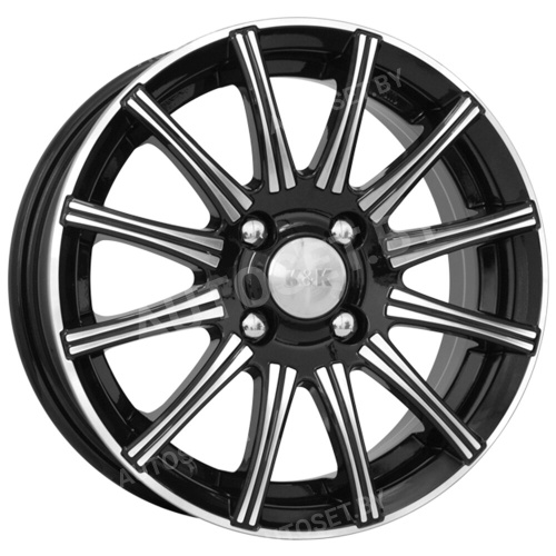 K&K Сиеста Алмаз Черный 5,0x13 4/98,0 ET29 DIA58,5