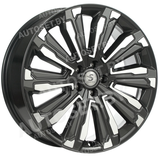 SKAD Humber Diamond Gloss Graphite 8,0x20 5/108,0 ET46 D63,35 Графитовый